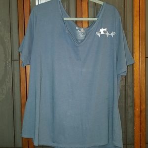 New Slate Blue Top